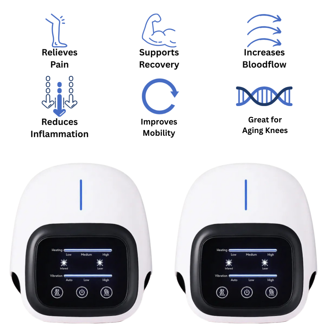 KneeoLux™ ProHeat  Smart Heated Knee Massager