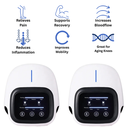 KneeoLux™ ProHeat  Smart Heated Knee Massager