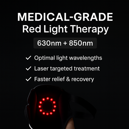 KneeoLux™ ProHeat  Smart Heated Knee Massager